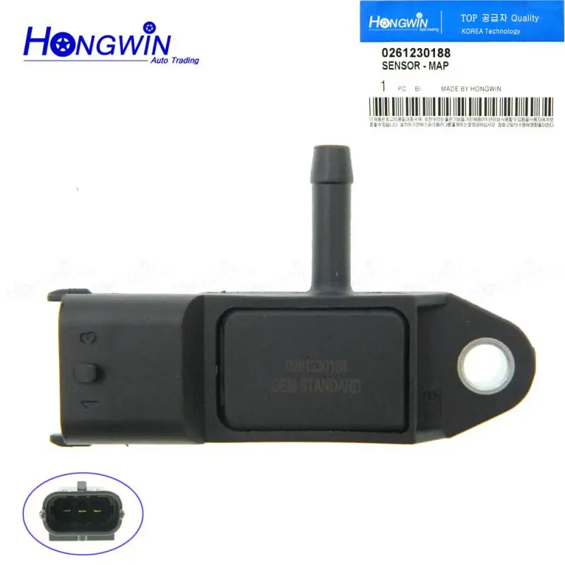 

NEW Absolute pressure sensor Map Sensor For Daewoo BBuick GGMC Chevy CCadillac 0261230188 9015416