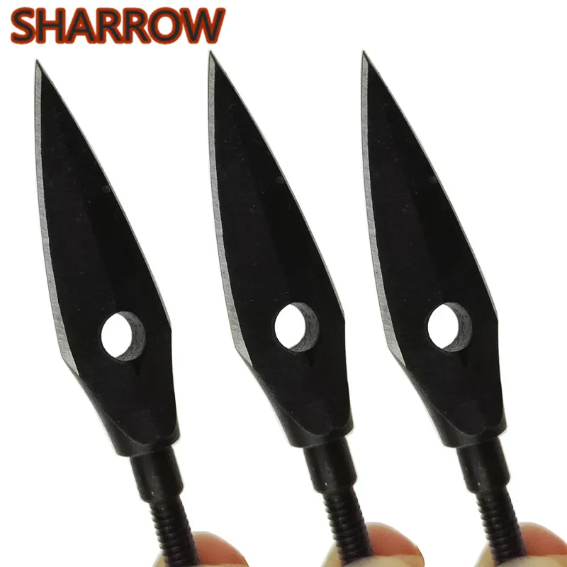 

6/12/24Pcs 150 Grain Archery Hunting Tips Arrowheads Broadheads Screw Arrow Points Shooting For Outdoor Practice Accessories