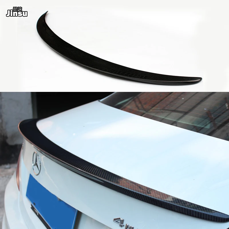 

AMG style carbon fiber rear trunk spoiler lip For Benz CLA class cla180 cla200 cla220 cla250 2013 - 2018 W117 styling back wing