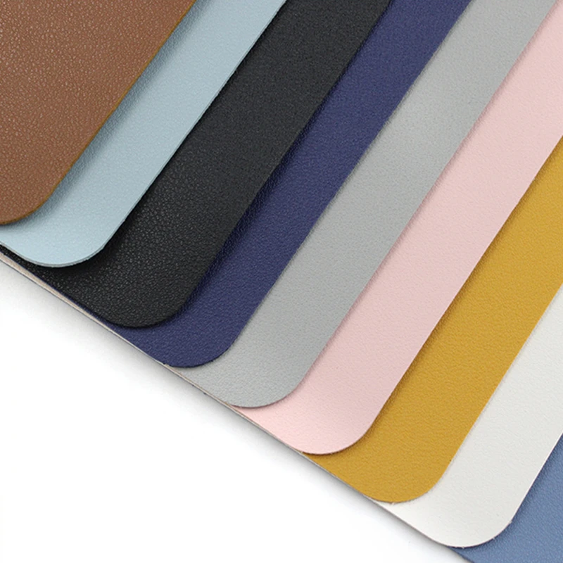 Impermeável PU Round and Square Shape Mouse Pad, Mousepad, Table Disc Mat, Office Gaming, Coaster para Laptop, Computador