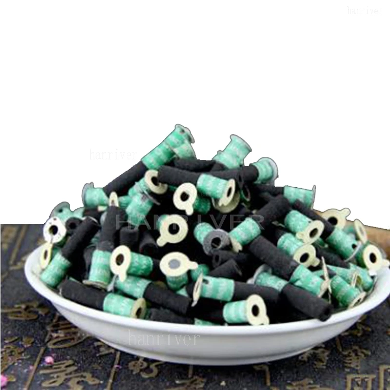 180pcs Mini Moxa Tube Self-stick Chinese Moxibustion Sticker Therapy Smokeless Burner Heating Acupuntura Point Meridian