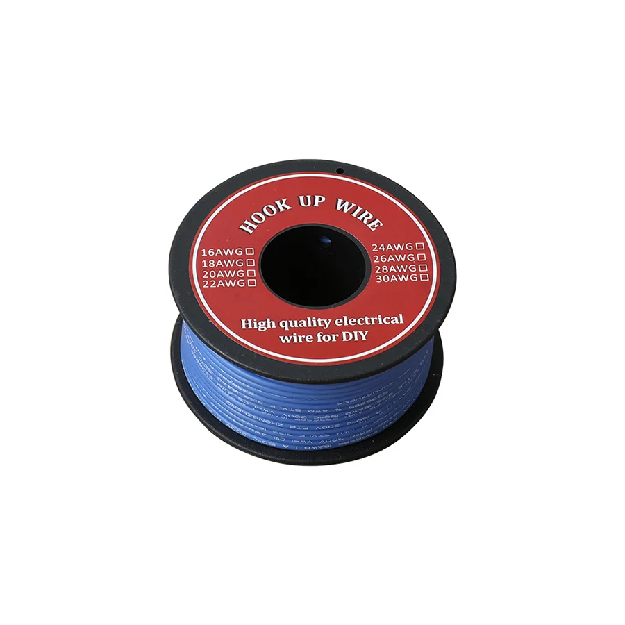 50 m/ม้วนสายไฟ UL3132 26AWG ซิลิโคนฉนวน Stranded Wire ทองแดง Electron สำหรับของเล่น DIY โคมไฟ