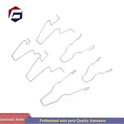 Car Accessories 6pcs Headlamp Headlight Dip Dipped Beam Head Lamp Bulb Retaining Spring Clip Clamp Tools for H1 H3 H4 H7