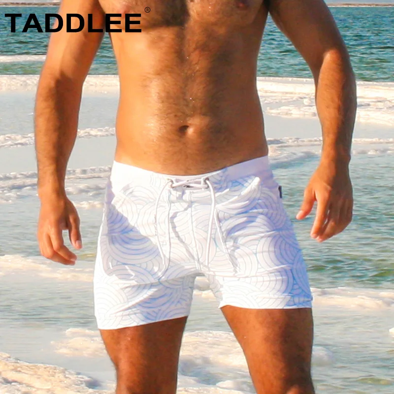 

Taddlee Sexy Swimwear Men's Swimsuits Swim Briefs Boxer Shorts Trunks Bathing Suits Pockets Quick Dry