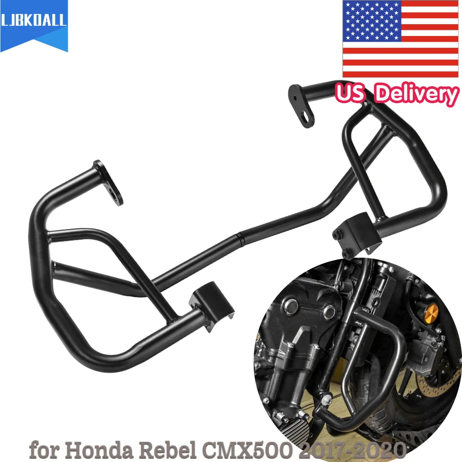 

2018 2019 CMX 500 Accessories Motorcycle Engine Guard Bumper Crash Bar Body Frame Protector for Honda Rebel CMX500 2017-2020