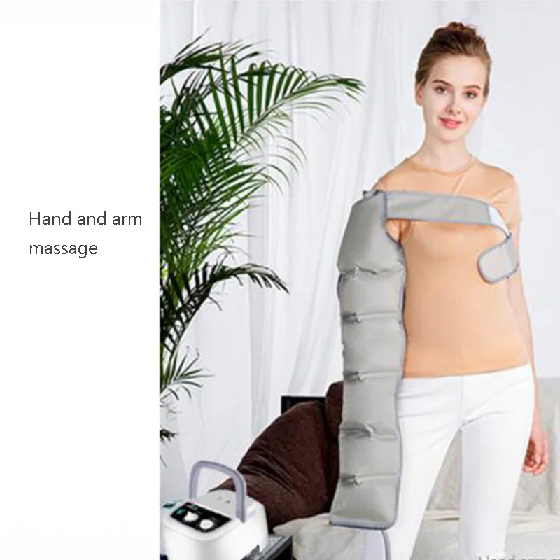 Air wave pressure massager Kneading the crus with varicose veins in the elderly Physiotherapy massager sole