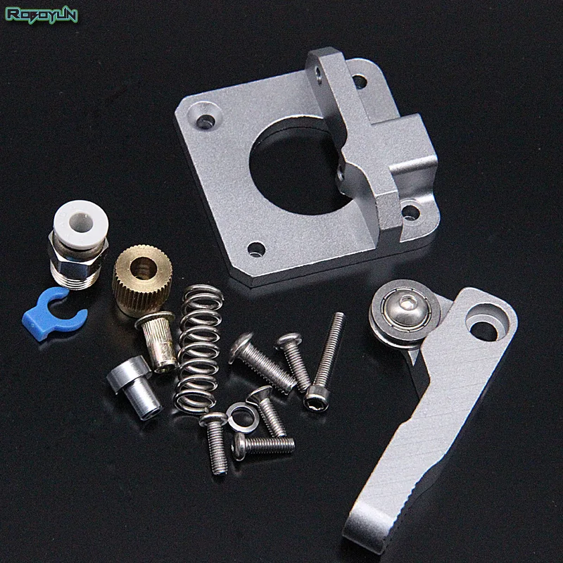 

3D Printer Parts MK8 Extruder Upgrade Aluminum Block bowden extruder 1.75mm Filament Reprap Extrusion for Ender 3 CR10 Bluer