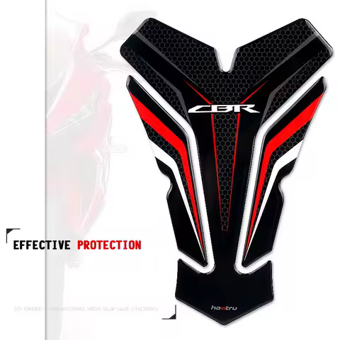For HONDA CBR600RR CBR1000RR CBR500R CBR250R CBR300R CBR650R CBR650F 3D Oil Fuel Gas Tank Pad Protector Sticker Fish Bone Decal