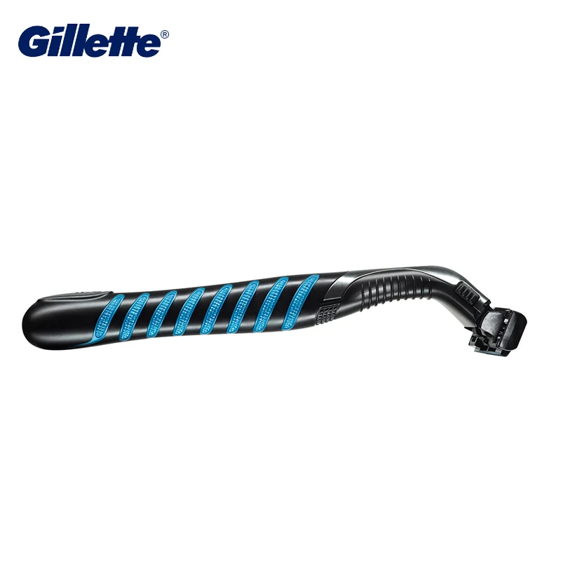 Orijinal Gillette vektör 3 jilet erkek sakal tıraş 3 katmanlar bıçak manuel tıraş pürüzsüz tıraş makinesi erkekler için yüz emniyet tıraş