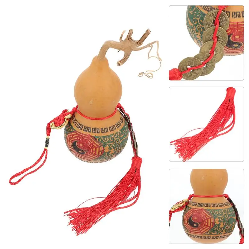 

1 Pc Calabash Adorn Gourd Ornament Mini Bottle Gourd Hanging Gourd Crafts