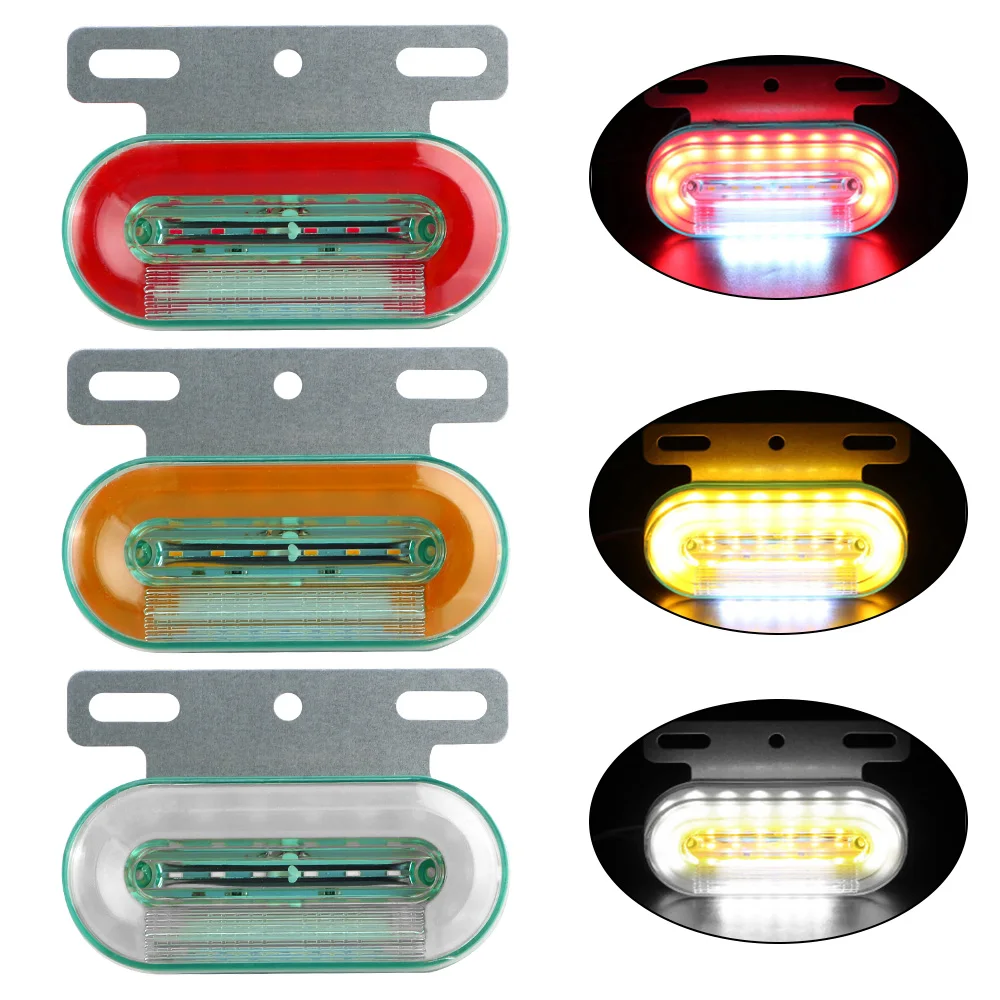 Car Accessories 3 Modes Warning Taillight Car Trailer Lorry External Lamp Signal Indicator Car Truck Side Marker Light 24V