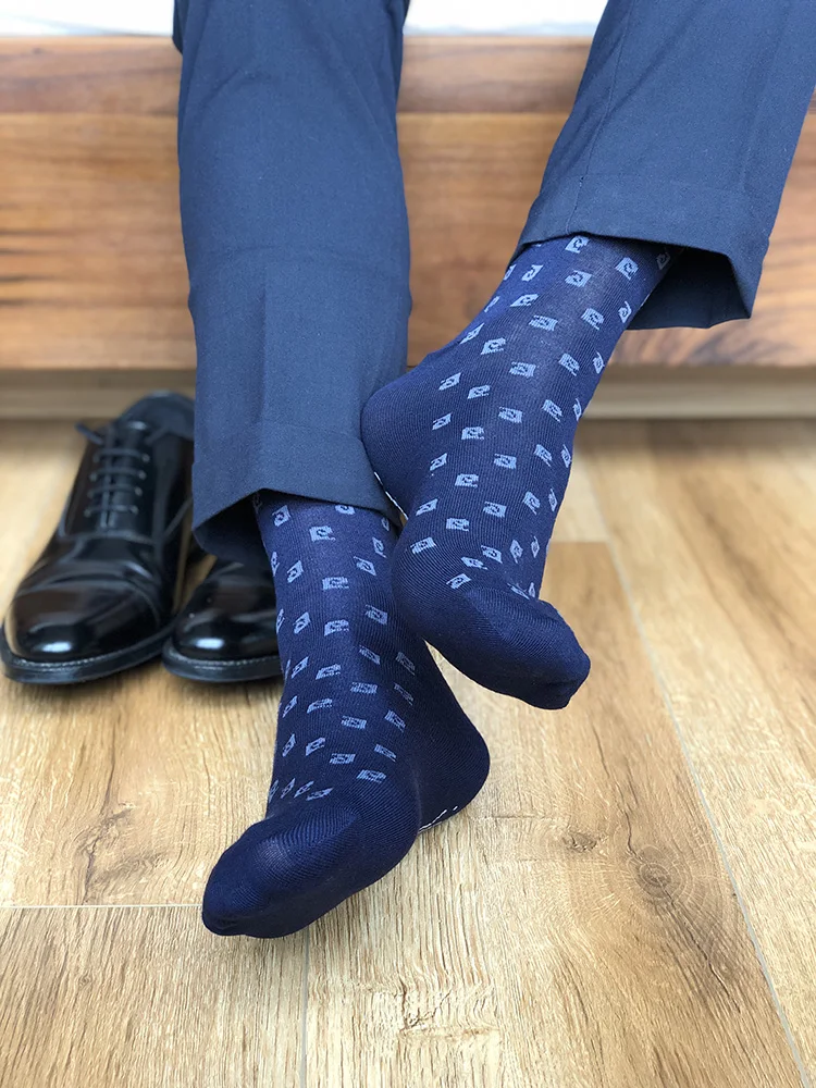 Tube Socks Men\'s Formal Dress Socks Business Men Streetwear Stocks Men\'s Socks Workplace Business Sexy Quality Business Socks