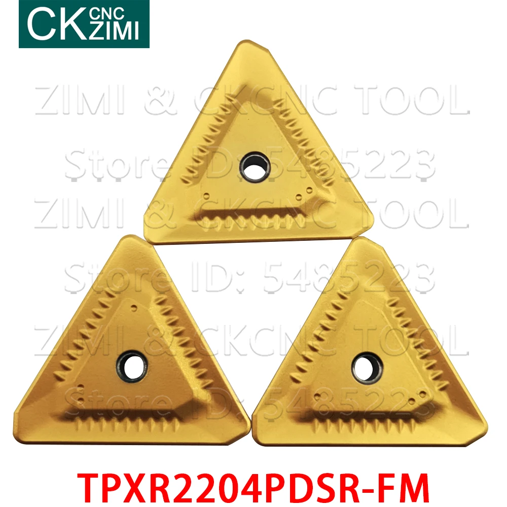 TPXR2204PDSR-FM BP1030 Fast feed milling inserts TPXR 2204 PDSR FM Indexable tools for CNC metal milling machine tools for steel