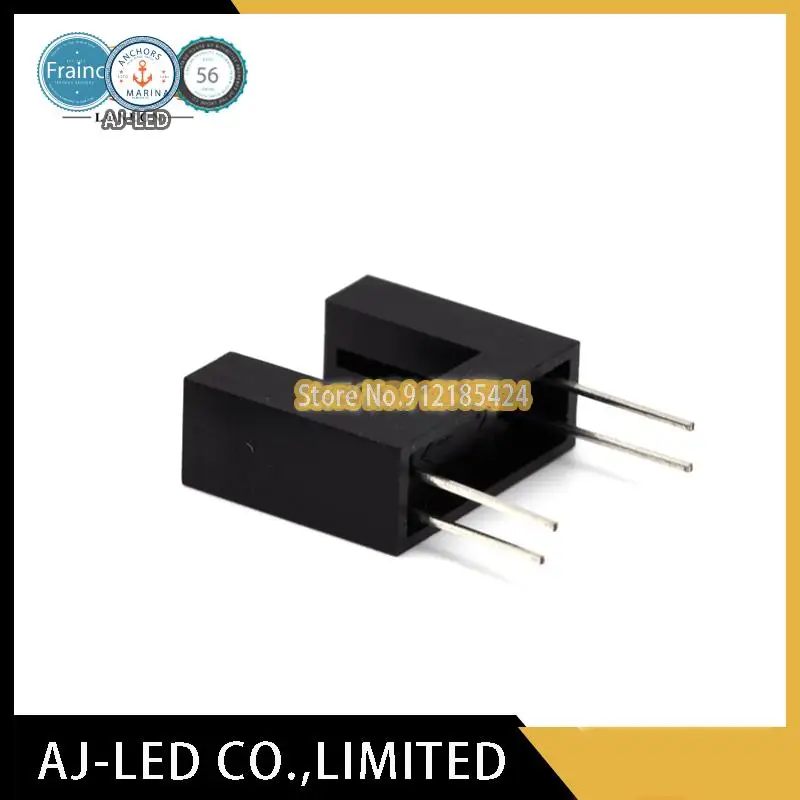 

20pcs/lot HB1071-2 infrared photoelectric switch sensor through-beam transmissive U-groove groove width 8mm optocoupler