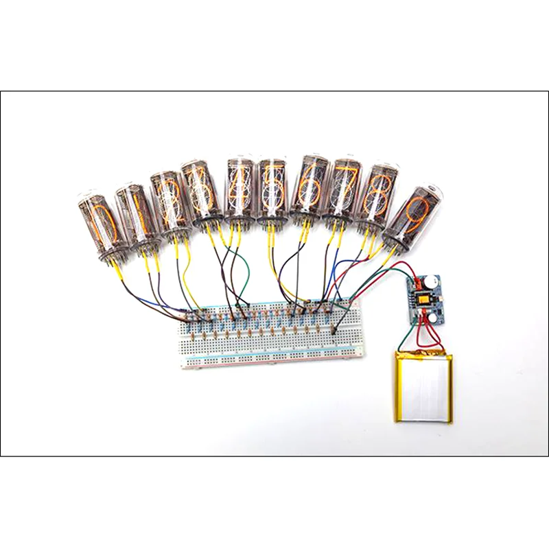 NCH6300HV Nixie Tube Boost Power Supply Module DC 3.7V- 15V TO 100-230V 160V 170V FOR Glow Tube Clock Magic Eye  12V 5V USB