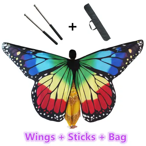 Belly Dance Butterfly Wings Costume WOLIMAI