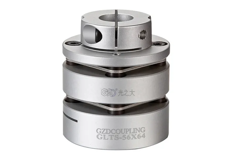 Glts Diaphragm Coupling Servo Motor Elastic Plum Blossom Large Torque Cross Slider