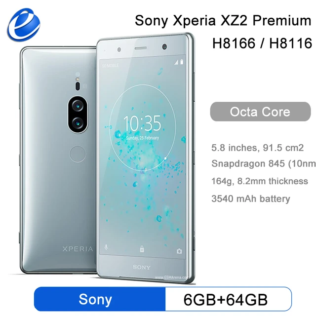 Sony Xperia XZ2 Premium H8166 Dual Sim Mobile Phone 4G LTE 5.8