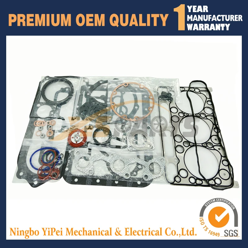 

For Kubota D1803 Overhual gasket kit with Head gasket KL34H KL315 Tractors D1803-M diesel engine