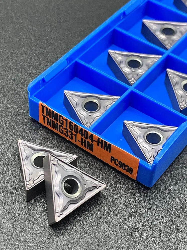 100% Original TNMG160402 TNMG160404 TNMG160408 AK HA H01 HM PC9030 NC3030 External Turning High Quality Lathe Cutter Tools TNMG