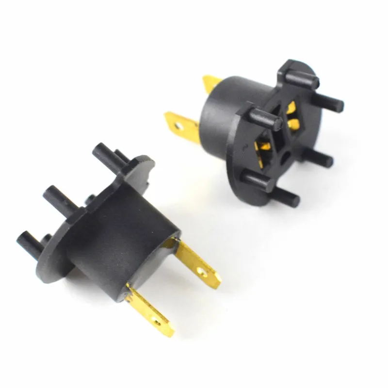 2Pcs For Mazda New H7 Headlight Lamp Socket Tail Lamp Bulb Holder Adapter H7 Rear Brake Parking Lamp Socket Retainer D202