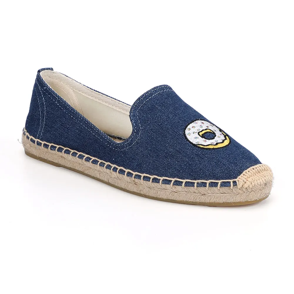 Espadrillas per donna 2022 ufficio carriera vendita mocassino Zapatillas Mujer labbra di paglia Cute mocassini Ballets Walking Slip-on Sole