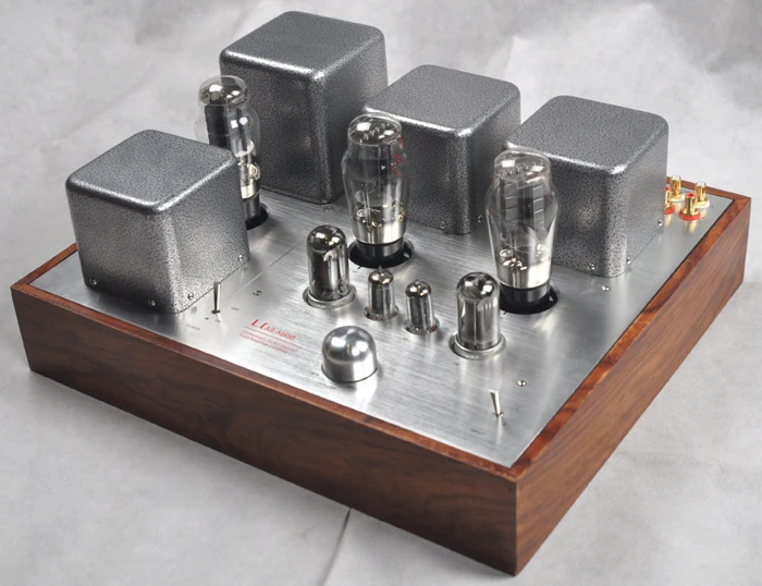 

New LC500A full direct heating full AC filament single-ended 2A3 tube power amplifier, 4.8W, frequency response 20-20Khz (-0.5db