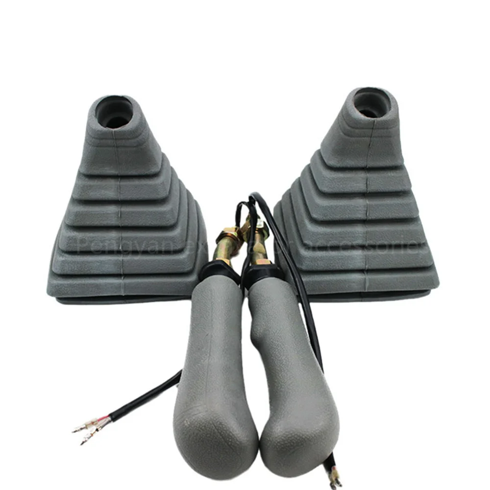 For SWE70N9 80 90 Joystick Handle Rubber Left And Right Dust Cover Control Handle Dust Cover Excavator Parts