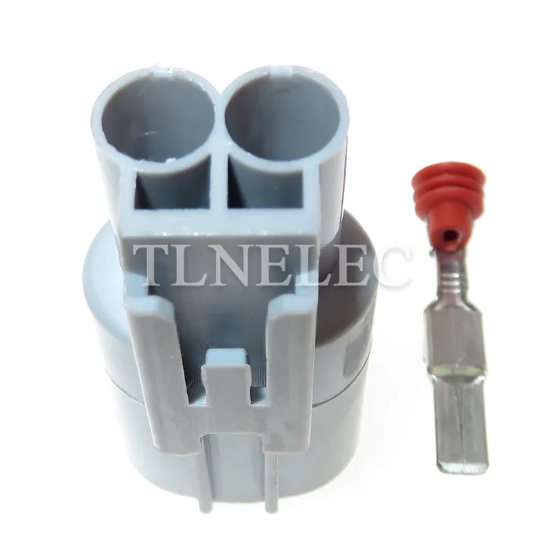 176146-6 176143-6 Te Tyco 2 Pin Male Female Gray Toyota Buick Excelle RAV4 Electronic Fan Plug Auto Connector