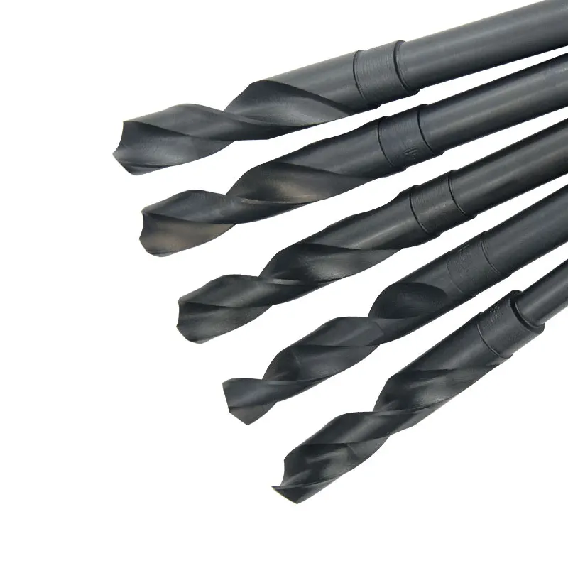 1/5pcs high speed steel Big head and small handle twist drill13/14/15/16/18/20/22/25mm bit straight shank bit Drilling Hole Tool