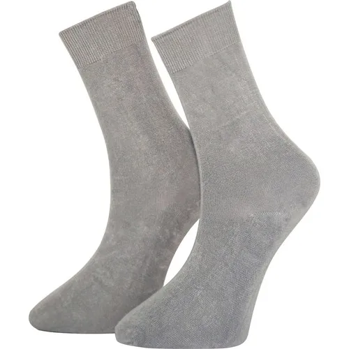 Adabella 6 Double Gray Men 'S Summer Thin Bamboo Seamless Socks 41 - 46