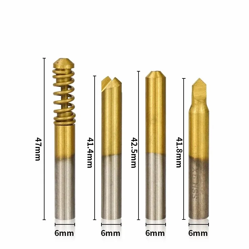 XCAN 4pcs Vertical Key Machine Cutter for Special Keys Locksmith Tools Dimple key Cutting Tools Key Machine Spare Parts