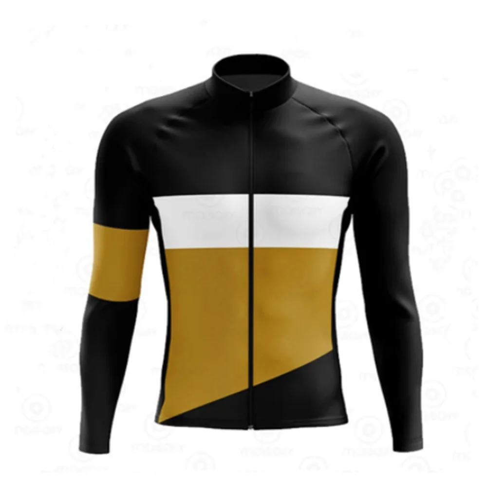 Mountain Cycling Jersey Sublimation Custom Quick-Dry Men  Top  Long Sleeve Polyester Design Jersey 2021 New Riding Bike Hot Sale