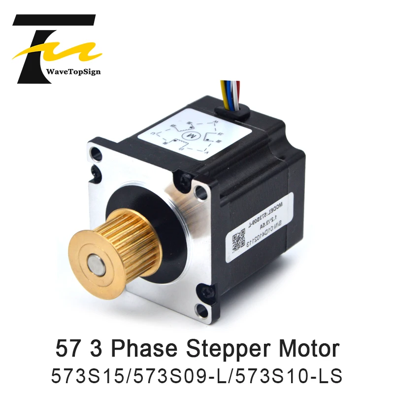 Leadshine Nema 23 57 Stepper Motor 573S15 573S09 573S15-L 573S20-LS Adapted to 3ND583 Drive