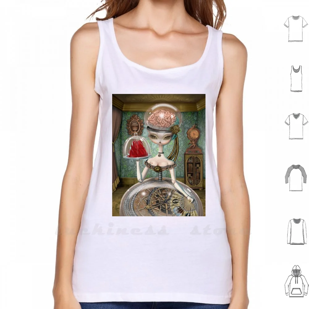 Artificial Intelligence Vest Tank Top Cotton Sleeveless Robot A I Popsurrealism Toboland Bobdoucette