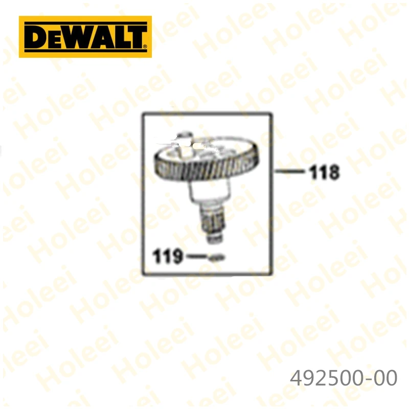 Crankshaft FOR DEWALT D25730K D25762K D25761K 492500-00