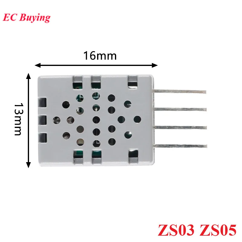 ZS03 ZS05 Digital Temperature and Humidity Sensor Module for Industrial Indoor Environment Digital Monitoring IIC I2C Interface