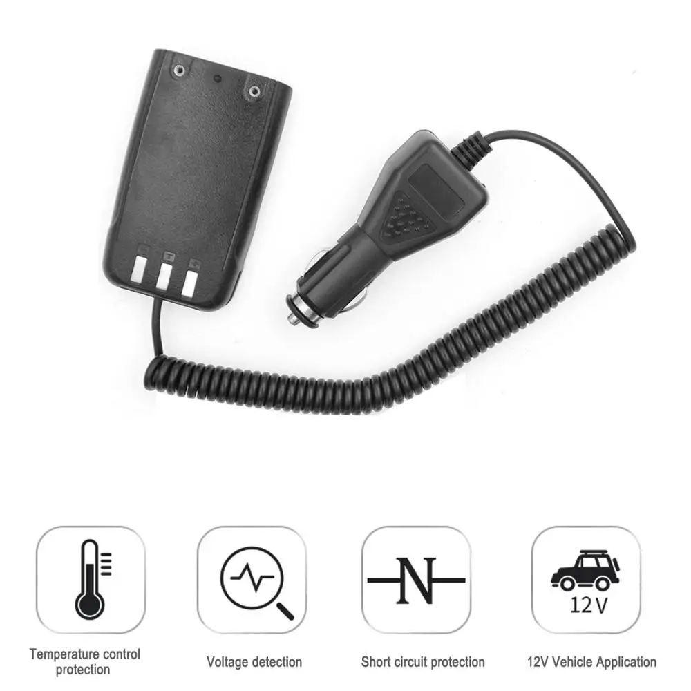 100% Original High Quality Anytone AT-D878UV Plus Car Charger Battery Eliminator for Anytone AT-D878UV DMR Radio