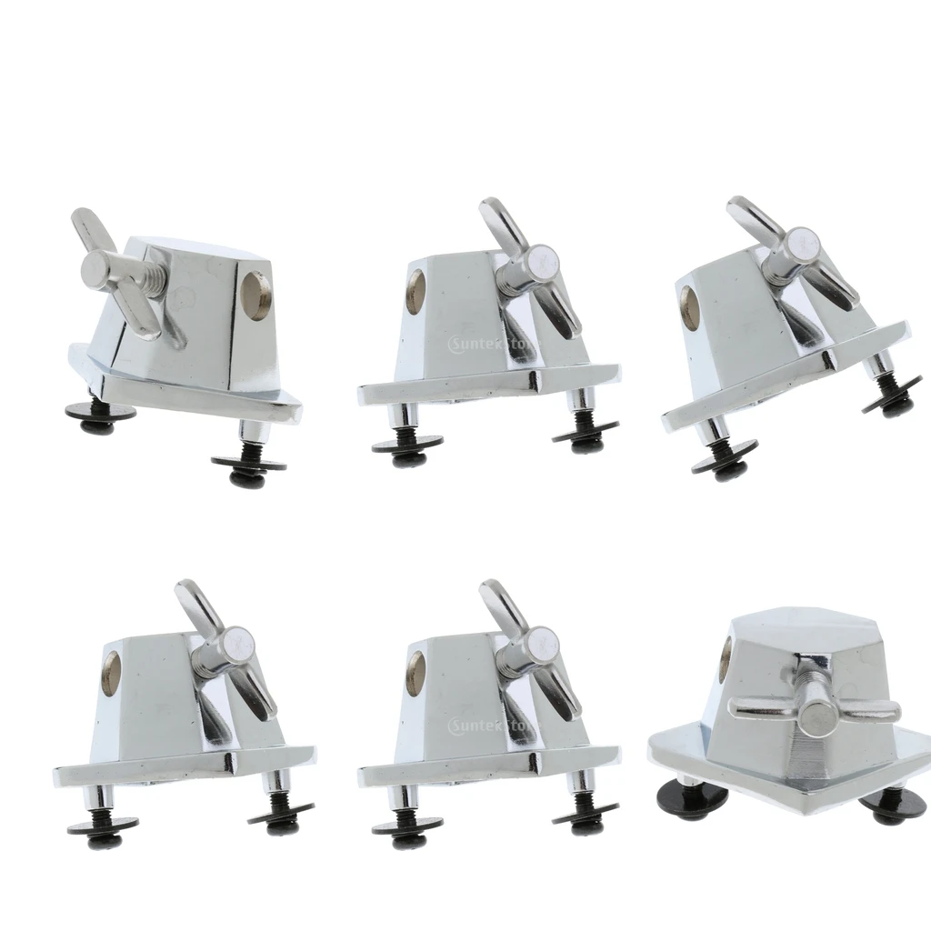 6x Floor Tom Drum Leg Bracket Durable Practical Drum Parts Accessories