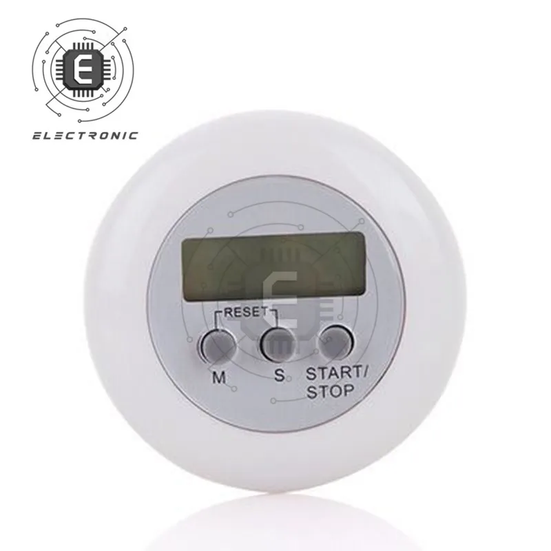 LCD Digital Display Kitchen Magnetic  Cooking Timer Countdown Alarm Clock Sound Mechanical Cooking Timer Alarm Counter