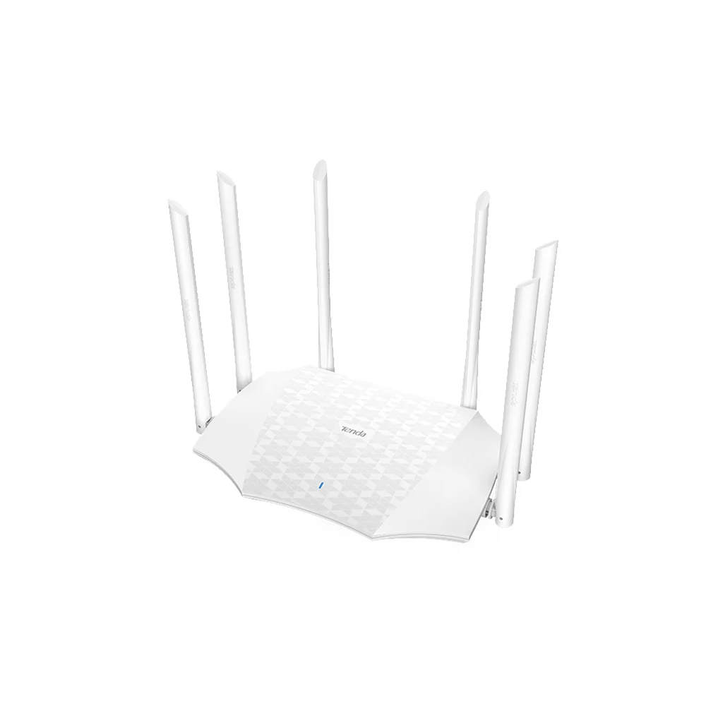 tenda router 6 antennas ac2100 router ac21 gigabit port dual-band wireless router wifi 5G 802.11ac wave2 4X4 MU-MIMO