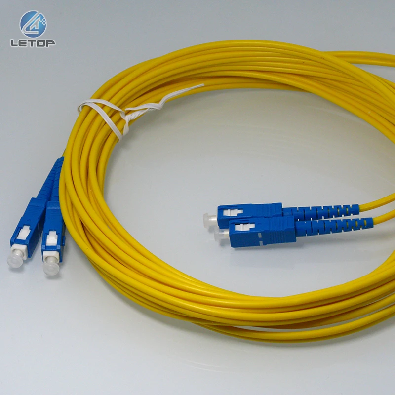 China Wholesale Large Format Printer Inkjet Double Core Fiber Optic Cable Price(Length:8m)