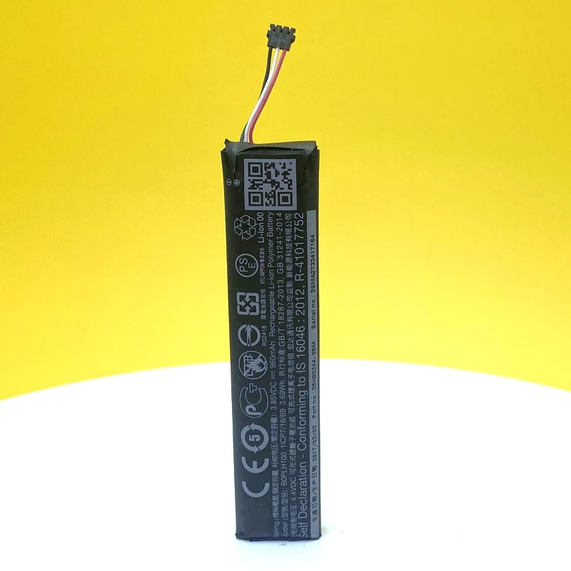 Batería BOPLH100 de 960mAh para HTC Vive Handle Controller VR 35H00244-00M VR Head batería de vidrio de realidad Virtual