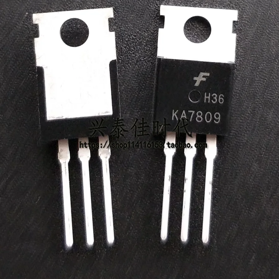 Original new 5pcs/ KA7809 7809 TO-220  9V