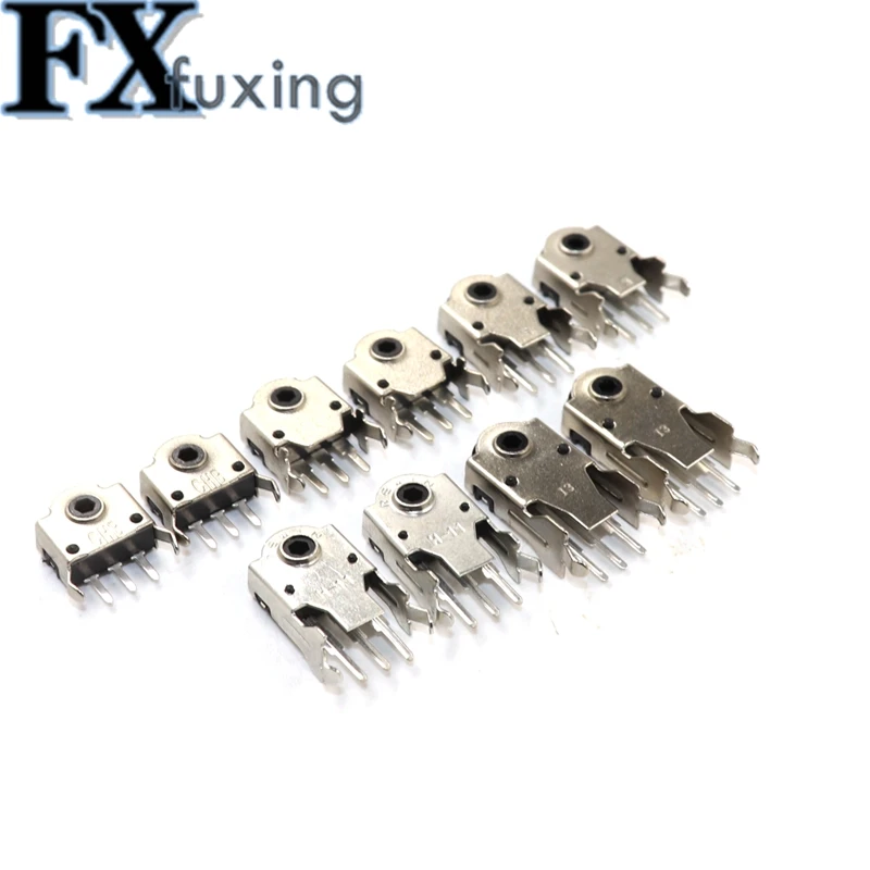 10Pcs 5MM 7MM 9MM 11MM 13MM Mouse Encoder 11mm Wheel Decoder Mouse Navigation Switch Roller Encoder Connector Repair Parts H-5mm