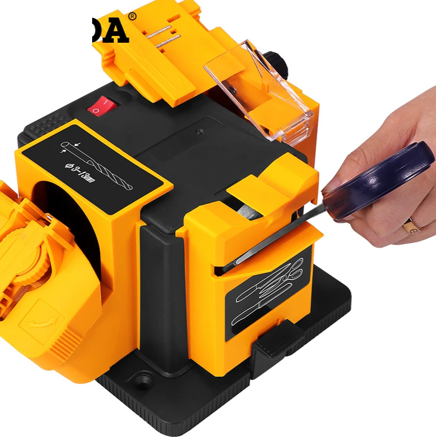 Taladro eléctrico multifuncional para el hogar, herramienta para pulir, tijeras, cuchillo