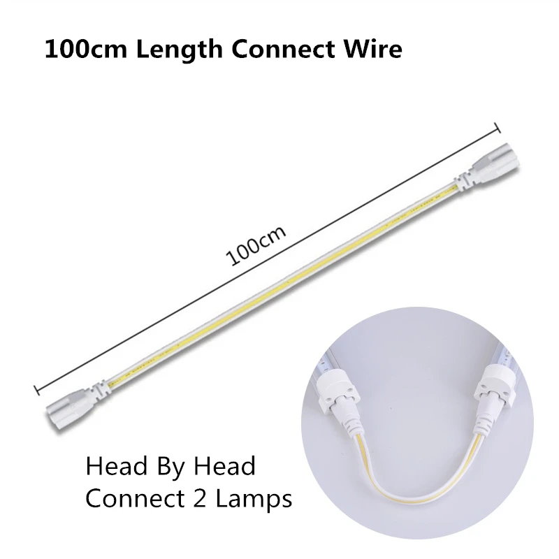 ReBlue Grow Light EU US Plug Power Cable Grow Lamp Connect Cables