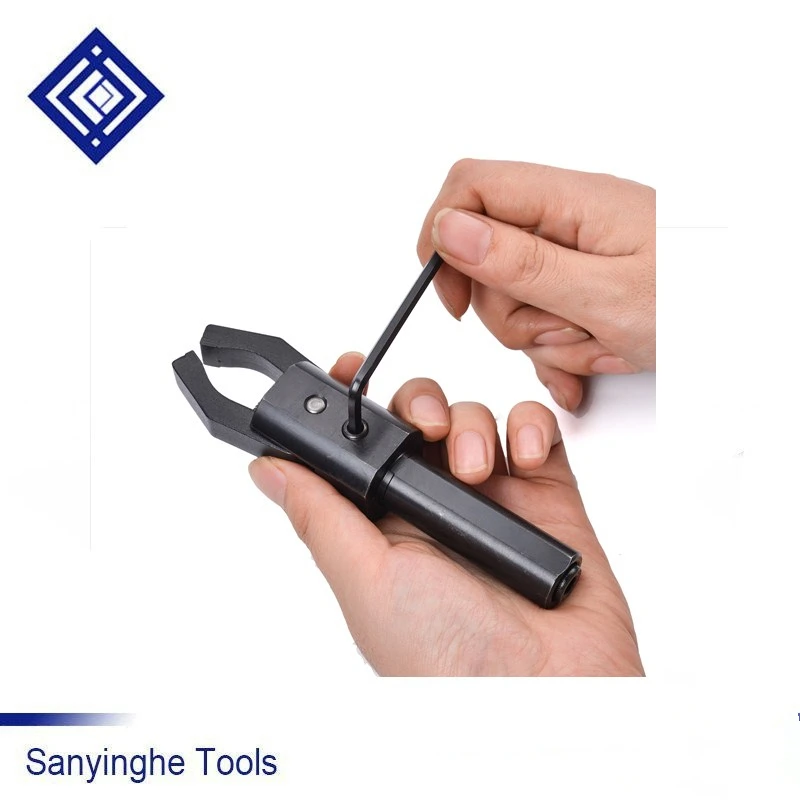 التلقائي Sprue مجتذب مخرطة CNC التلقائي مجتذب المغذية المشبك ساق مربعة/ساق مستديرة مجتذب إعداد التنغستن الصلب