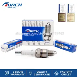 1PCS China Original Spark Plug TORCH E7TC-10 Replacement for Candle Denso W22FP-U10 7829/BP7HS-10 YAMAHA 94703-00264