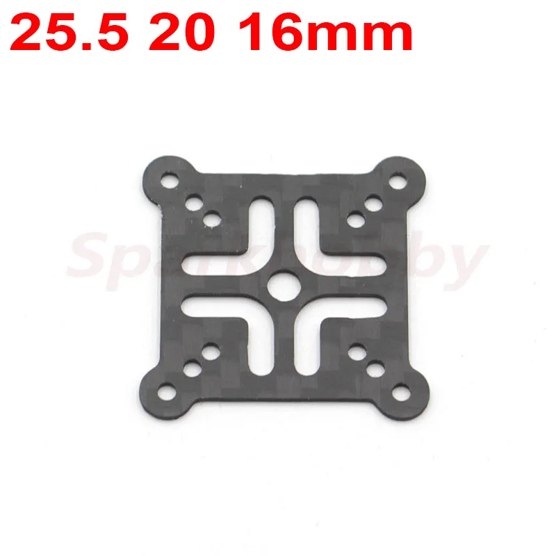 2PCS 25.5mm 20mm 16mm Interchange M2 Hole Flight Control ESC Image Transmission Adapter Plate For Racing Drone Crossing Machine